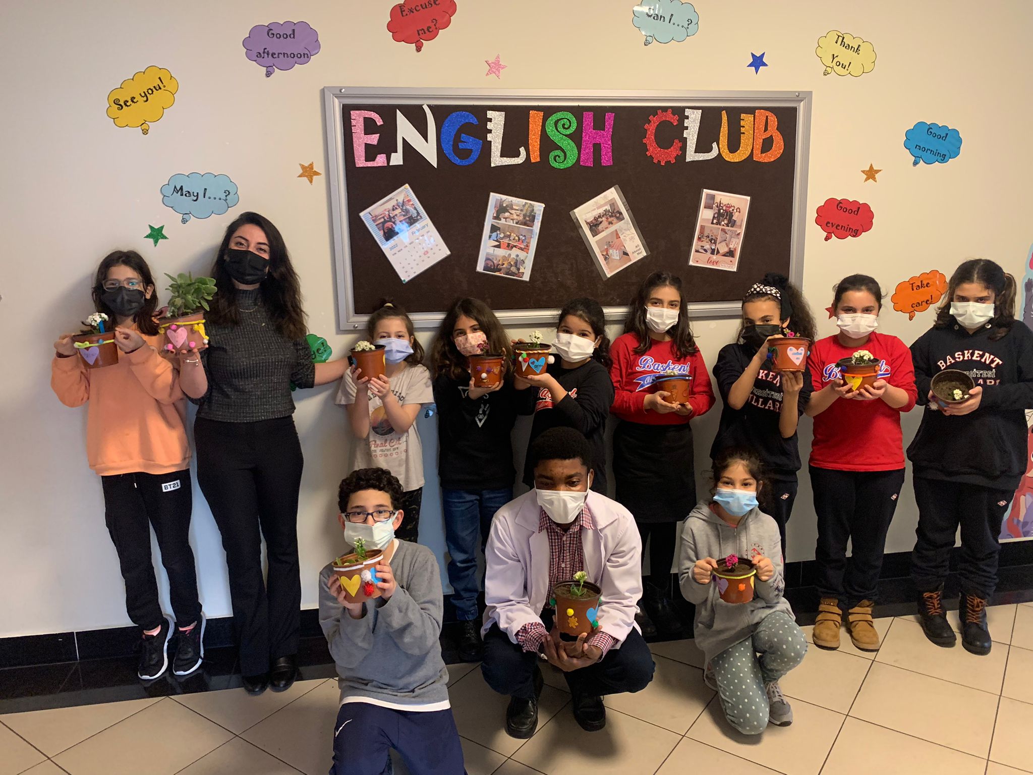 English Clup Activities In Baskent Schools