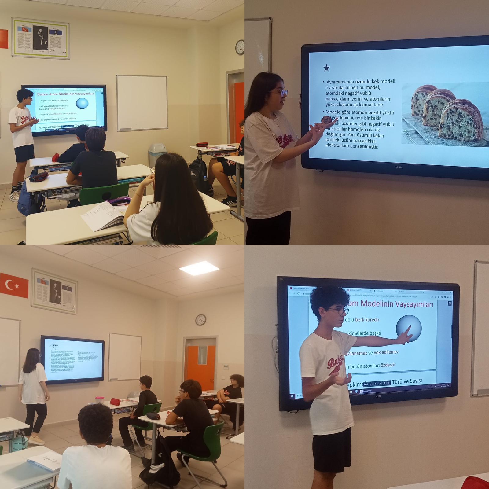 Kimya Dersi Ters Yüz Edilmiş Eğitim Modeli Uygulaması