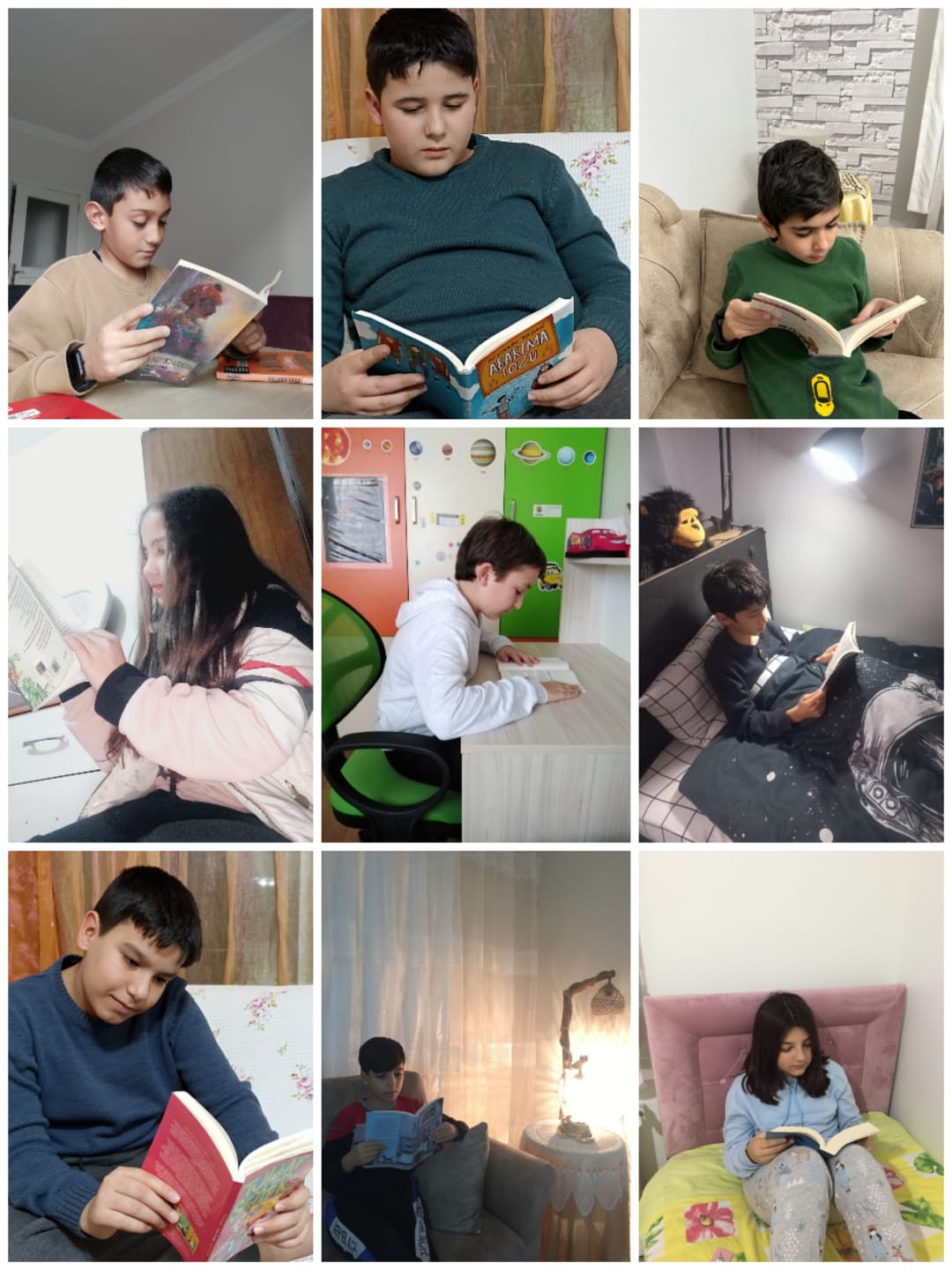 Tatilde Kitap Okuyoruz